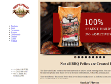 Tablet Screenshot of pacificpellet.com